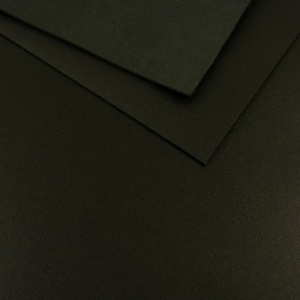 1.2 - 1.4mm Black Calf Leather 30 x 60cm